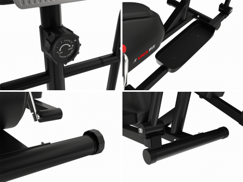 Эллиптический тренажер UNIXFIT SL-300 (коврик 130 см в комплекте) - 8